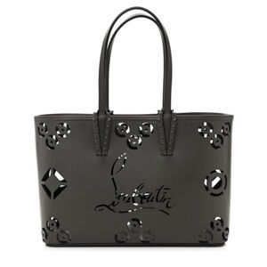 New Christian Louboutin Cabata Perforated Logo Leather Tote bag
